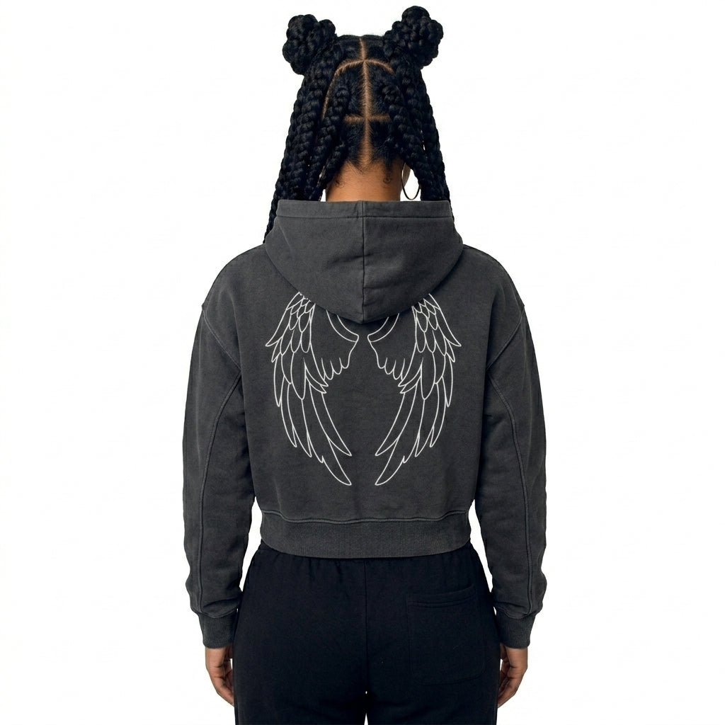 Women’s Vintage Hidden Angel Hoodie