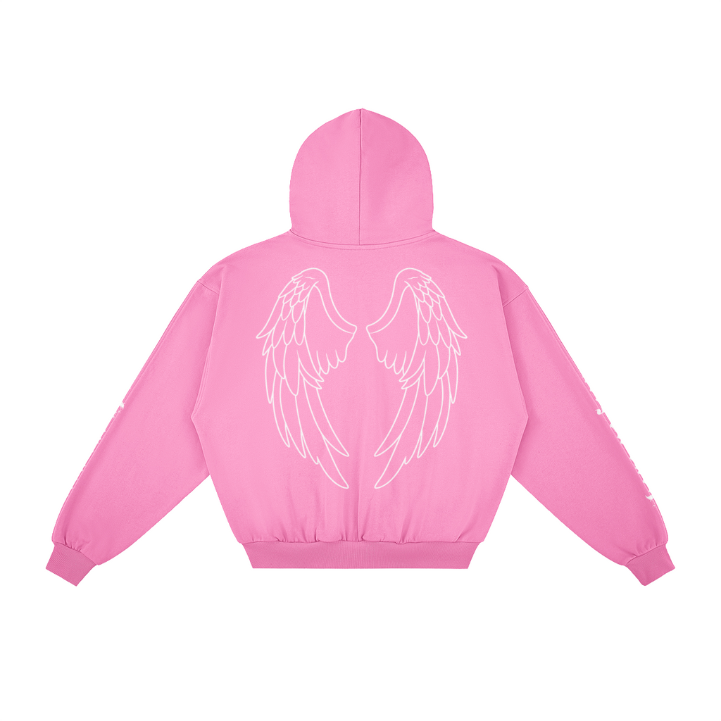 crown of thorns zip hoodie