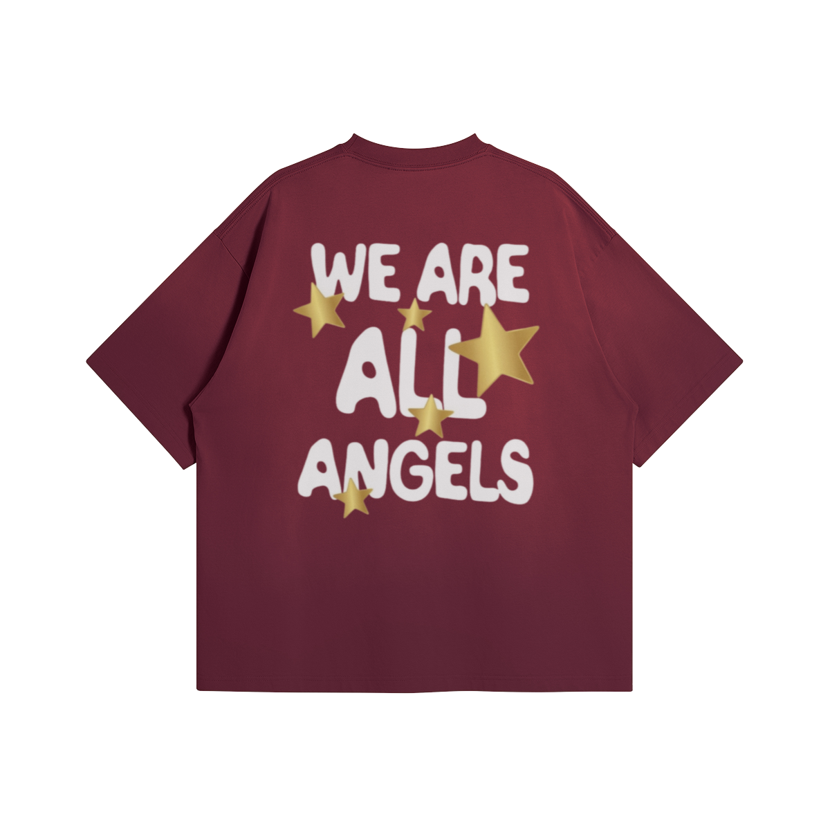 men's we are all angels tee