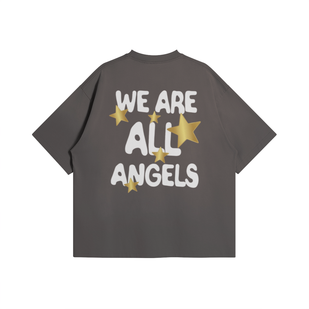 men's we are all angels tee
