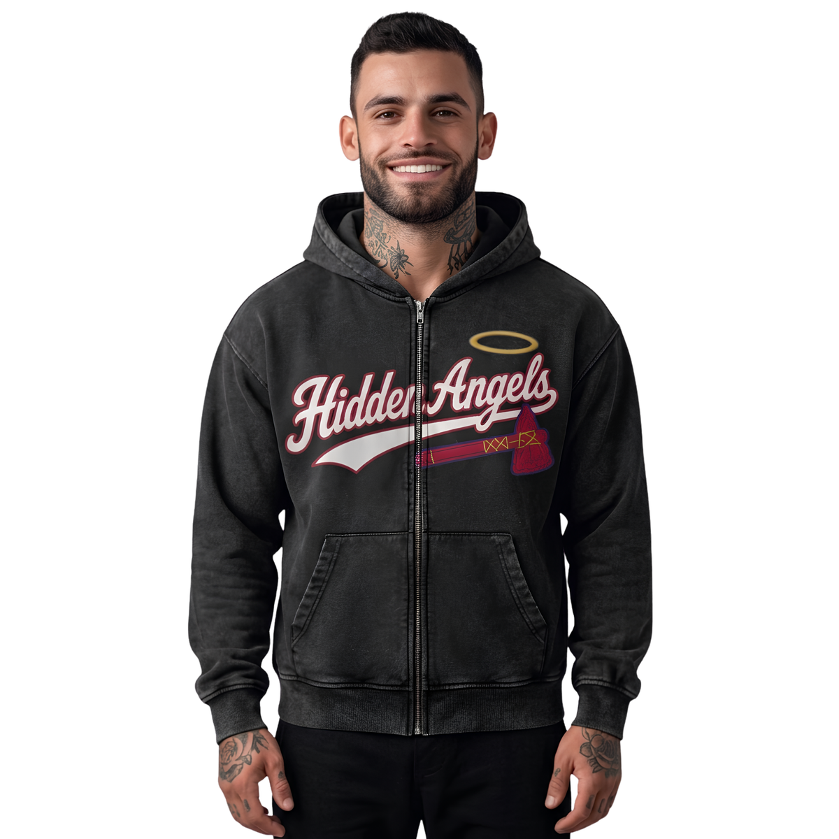 tomahawk full zip hoodie