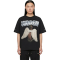 angels wings tshirt black