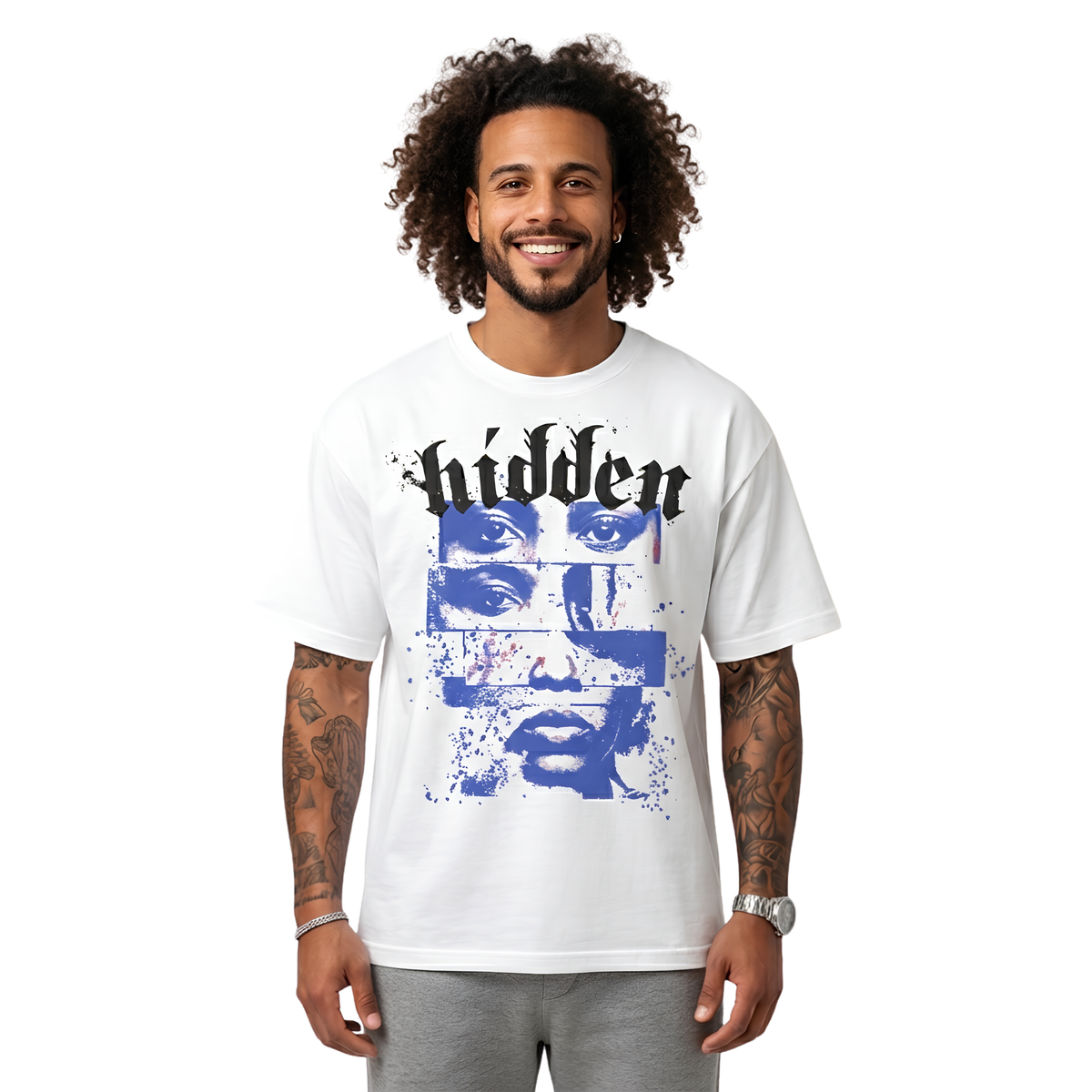many faces tee