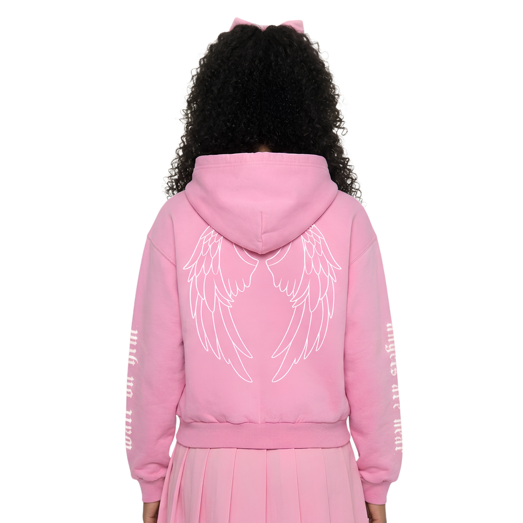 crown of thorns zip hoodie