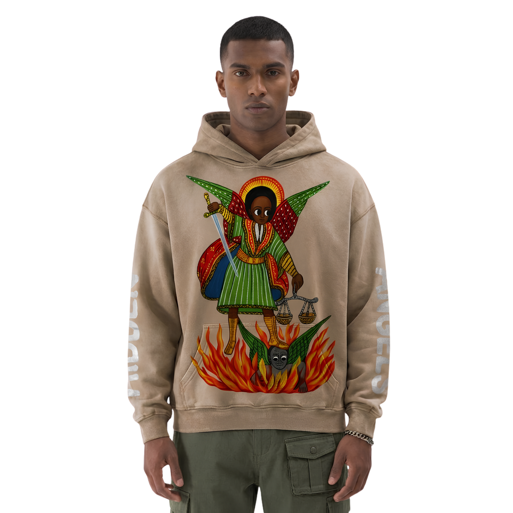 saint michael hoodie